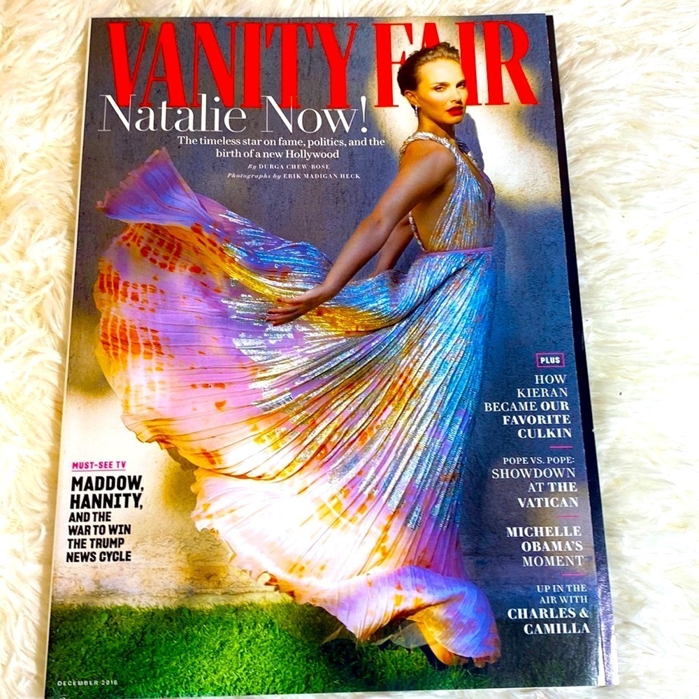 NATALIE PORTMAN Kieran CULKIN VANITY FAIR MAGAZINE SUCCESSION December  …